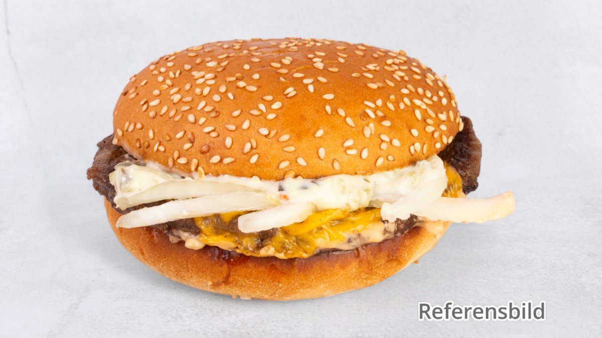 Hamburgermeny 150 g