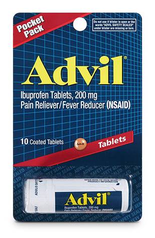 Advil Ibuprofen Tablets 200 mg (10 ct)