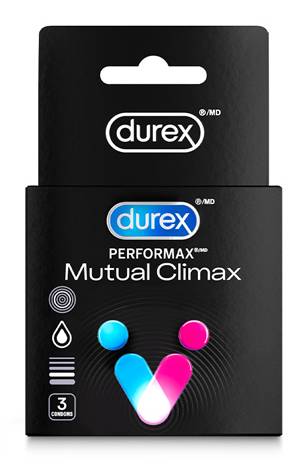 Durex Performax Mutual Climax Condoms (3 ct)