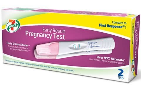 7-Select Early Result Pregnancy Test (2 ct)