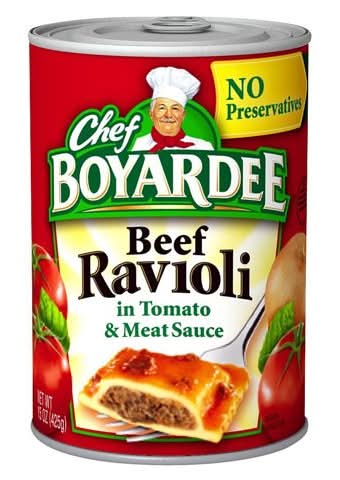 Chef Boyardee Beef Ravioli in Pasta Sauce (15 oz)