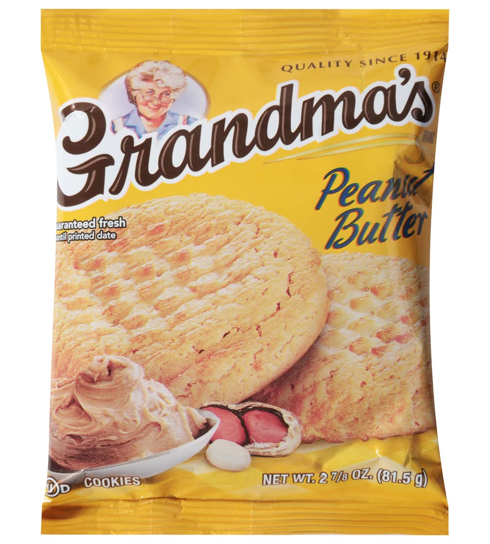 Grandma's Cookies, Peanut Butter (2.88 oz, 2 ct)