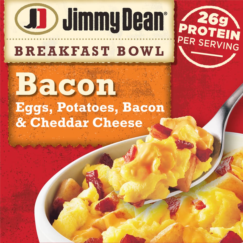 Jimmy Dean Breakfast Bowl, Bacon and Cheddar (7 oz)