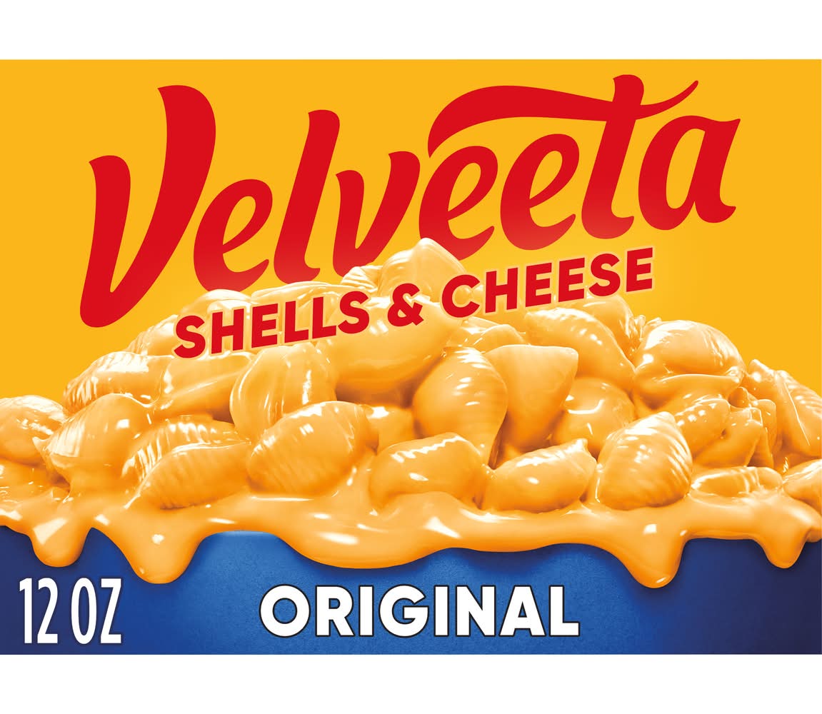 Velveeta Shell Pasta and Cheese Sauce, Original (12 oz)
