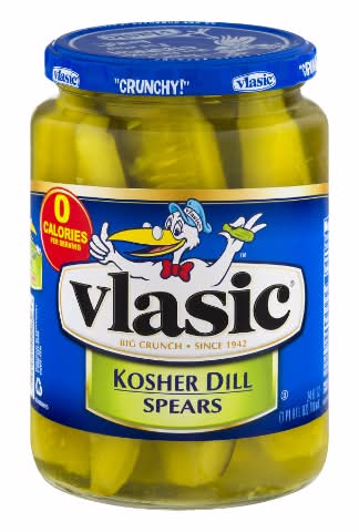 Vlasic Kosher Dill Pickle Spears (24 fl oz)