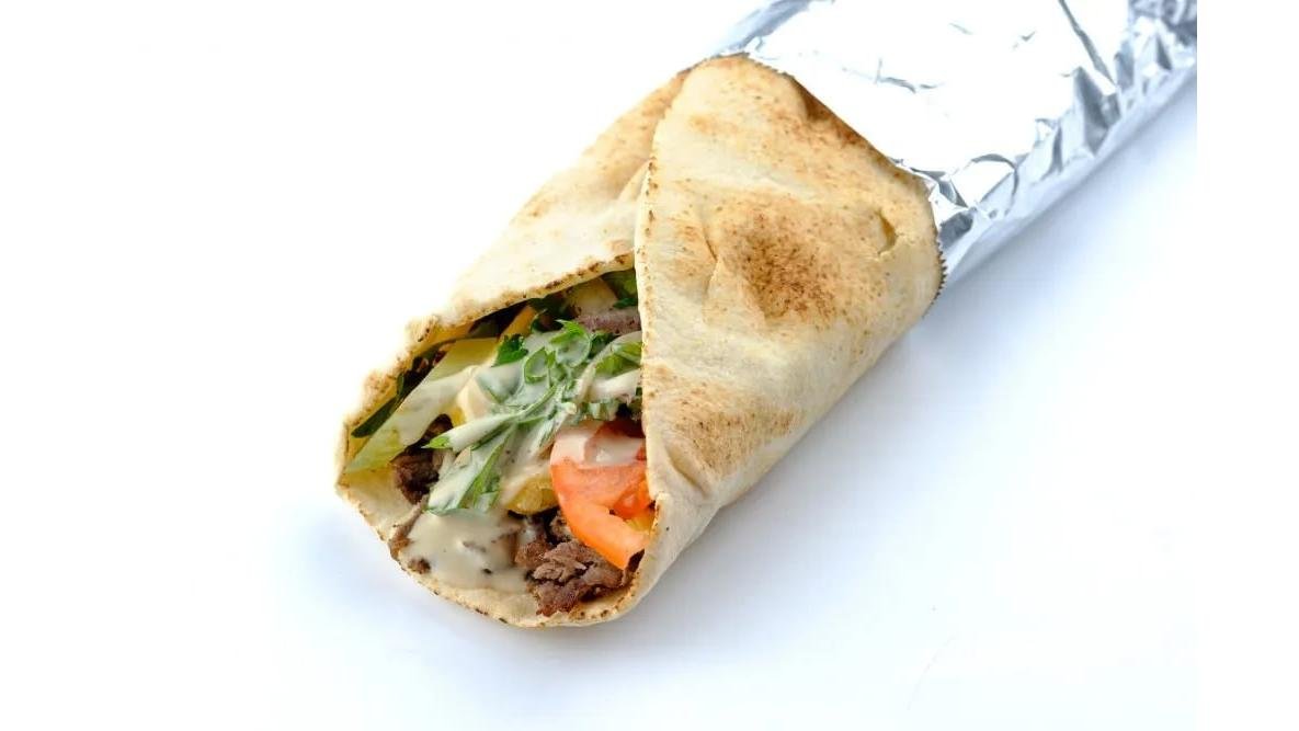 Shawarma de vită (lipie mare)