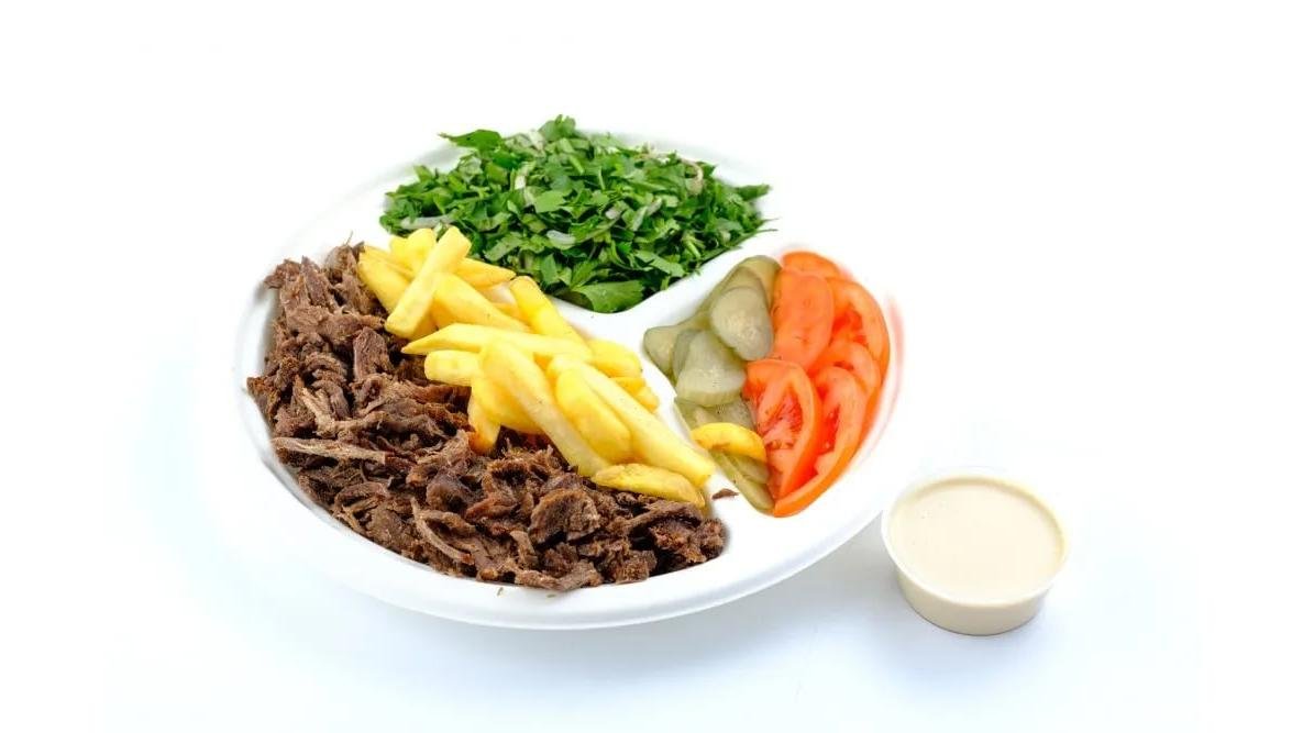 Shawarma de vita (farfurie)