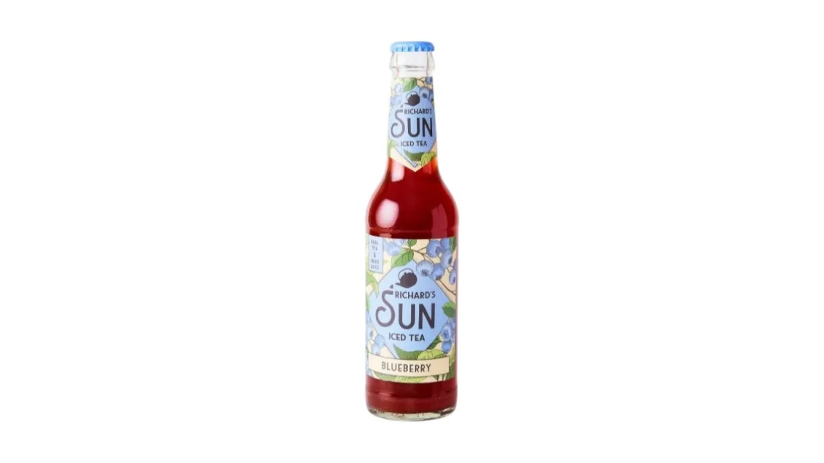 Richard's Sun Iced Tea Blueberry Glasflasche 0,33l