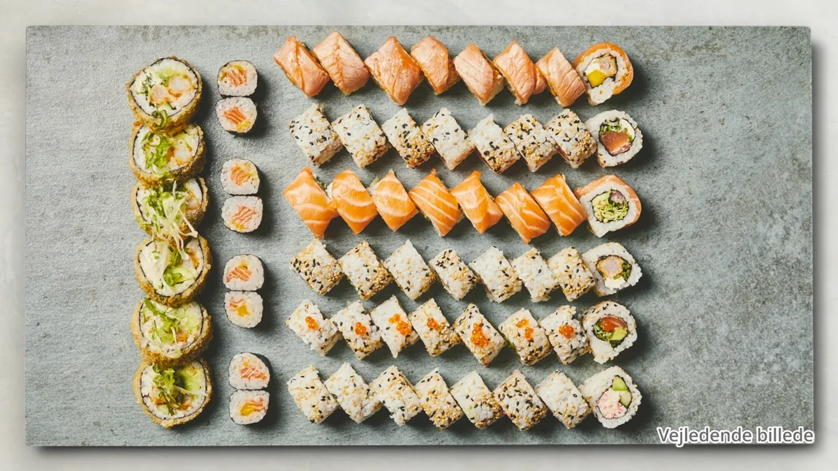 Special Deluxe Maki Menu (64 stk.)