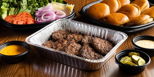 Build-Your-Own Burger Bar