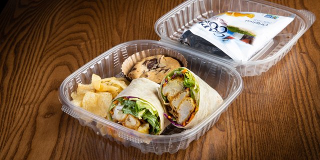 Crispy Cauliflower Wrap Boxed Lunch