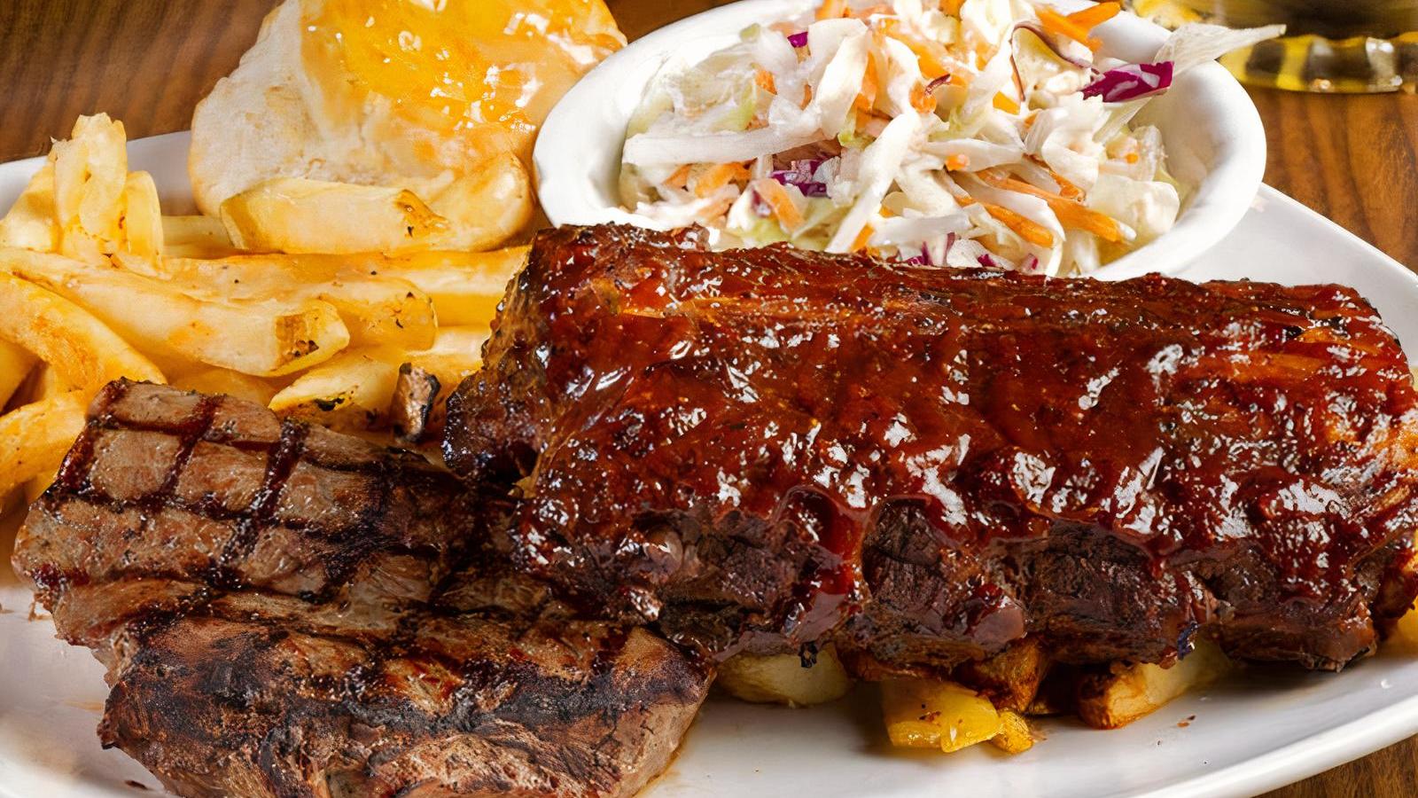 Baby Back Ribs and Top Sirloin*