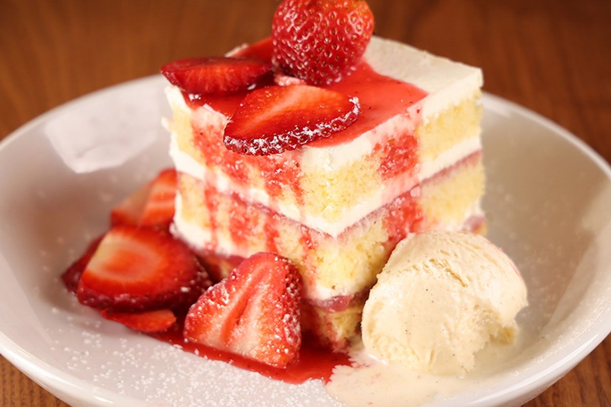 Strawberry Layer Cake