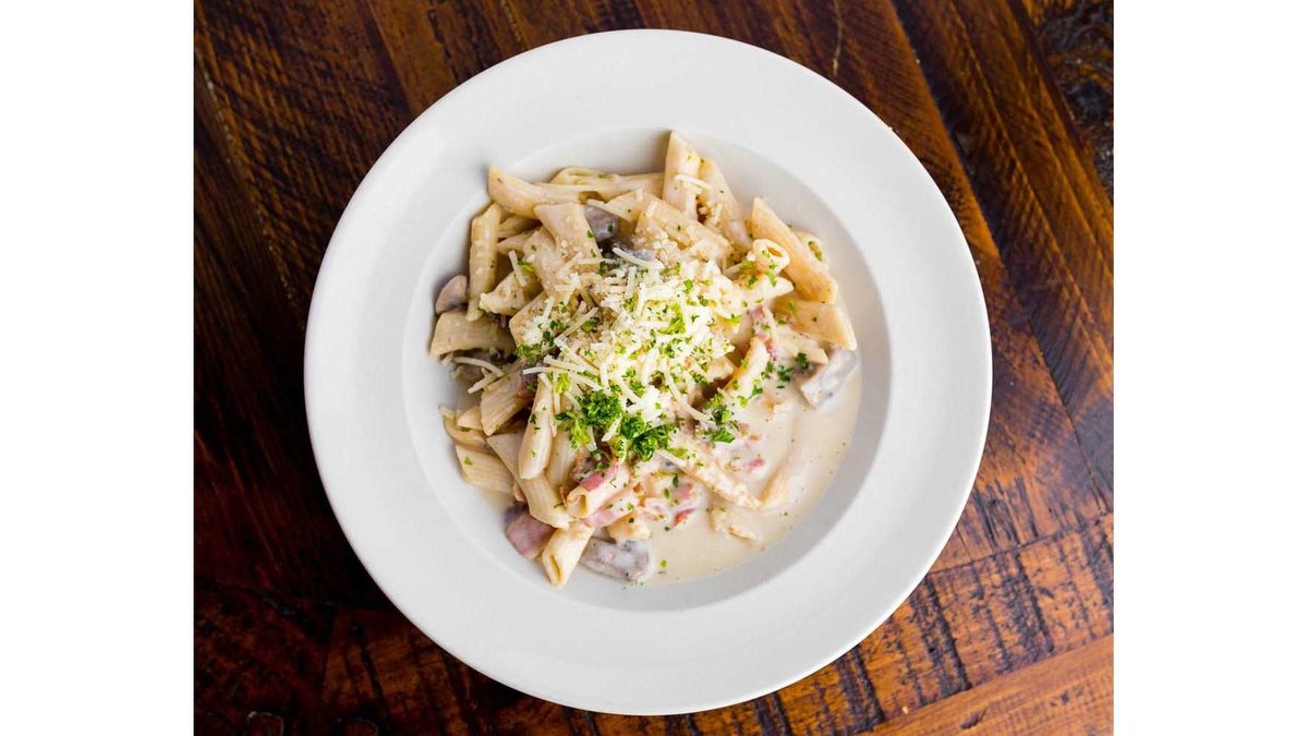 Penne carbonara