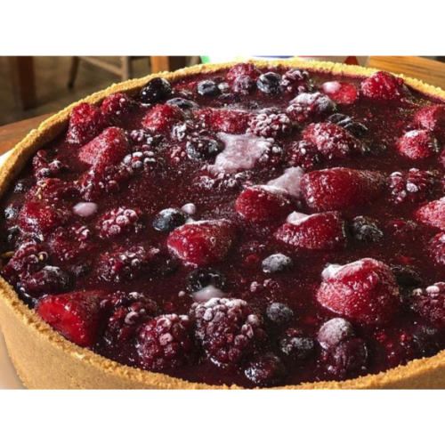 Frutas Vermelhas 1Kg(rende 6 Fatias)