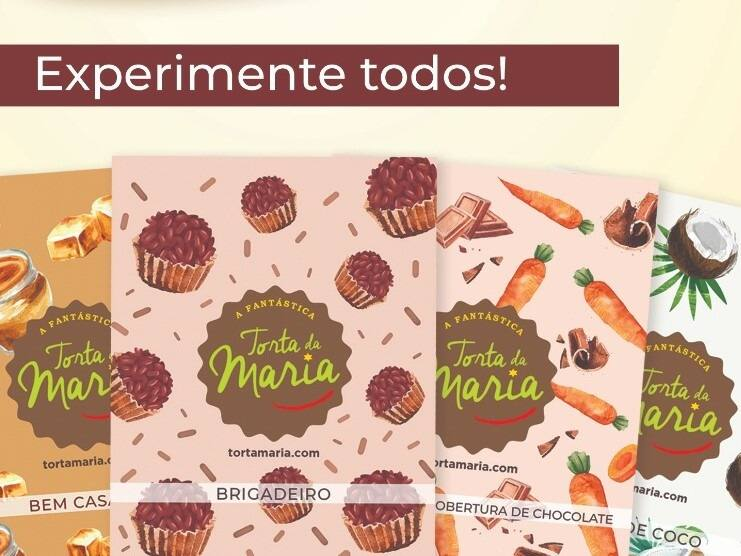 Mini Bolo de Brigadeirão