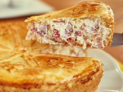 Torta de Peito de Peru