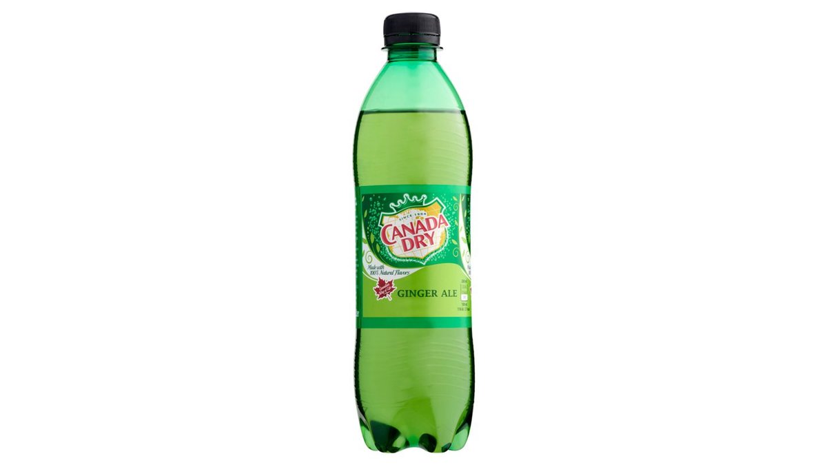 Canada Dry csökkentett energiatartalmú gyömbérízű szénsavas üdítőital 0,5 l