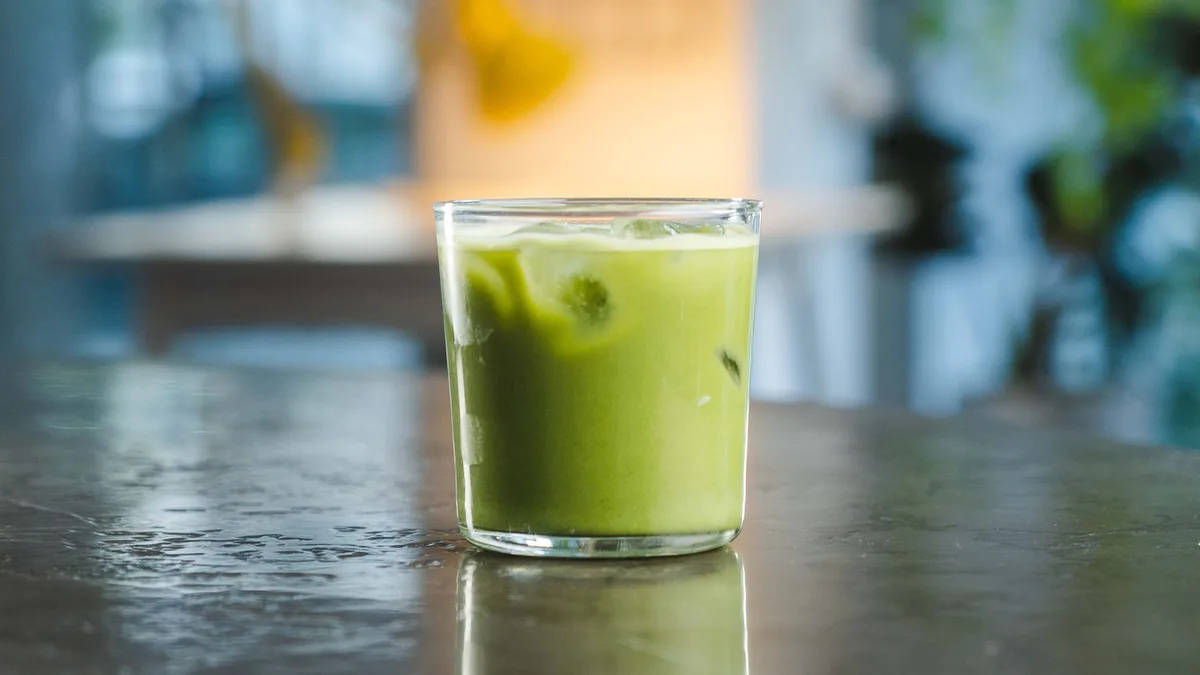 Iced Matcha Latte