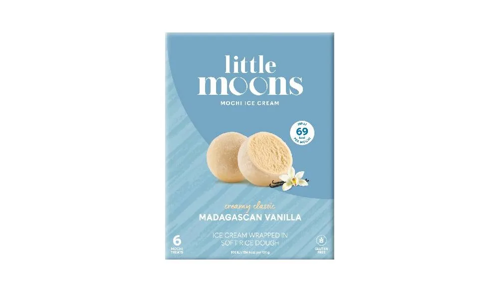 Little Moons 6 Madagascan Vanilla Mochi 192g