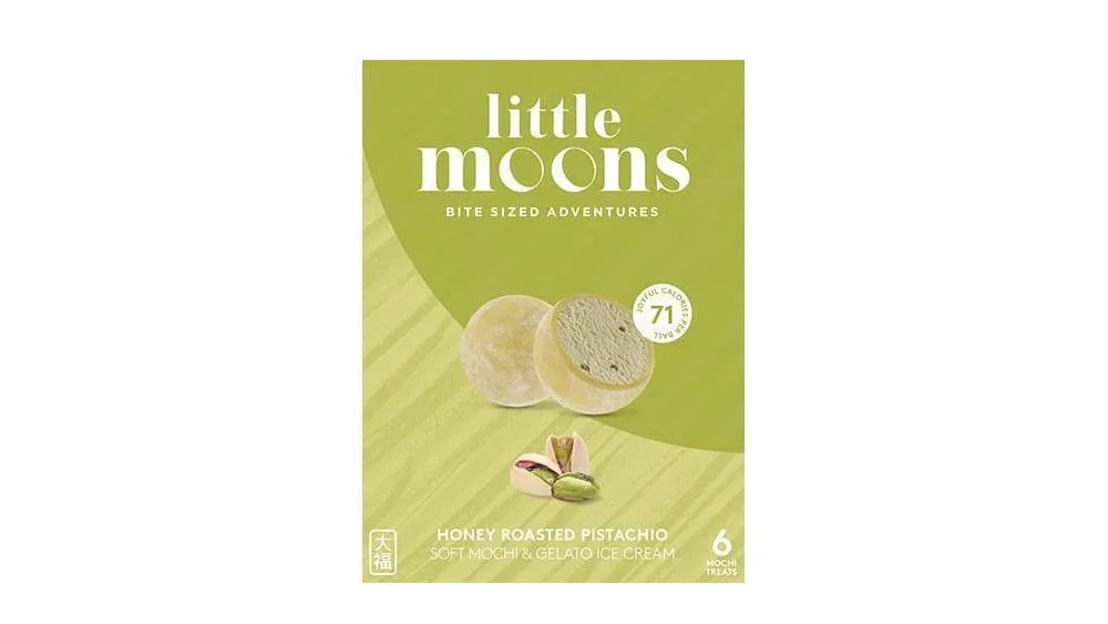 Little Moons 6 Pistachio Mochi 192g