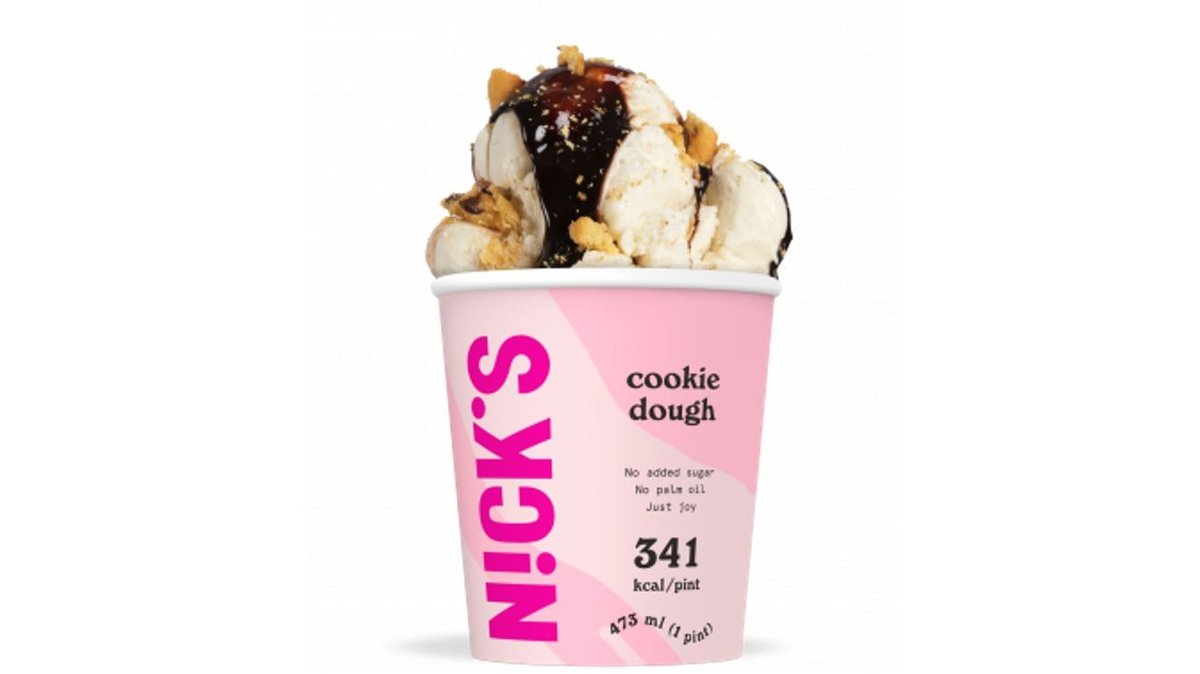 Nick'S Cookie Dough 473ml - 341 Kcal/Pint