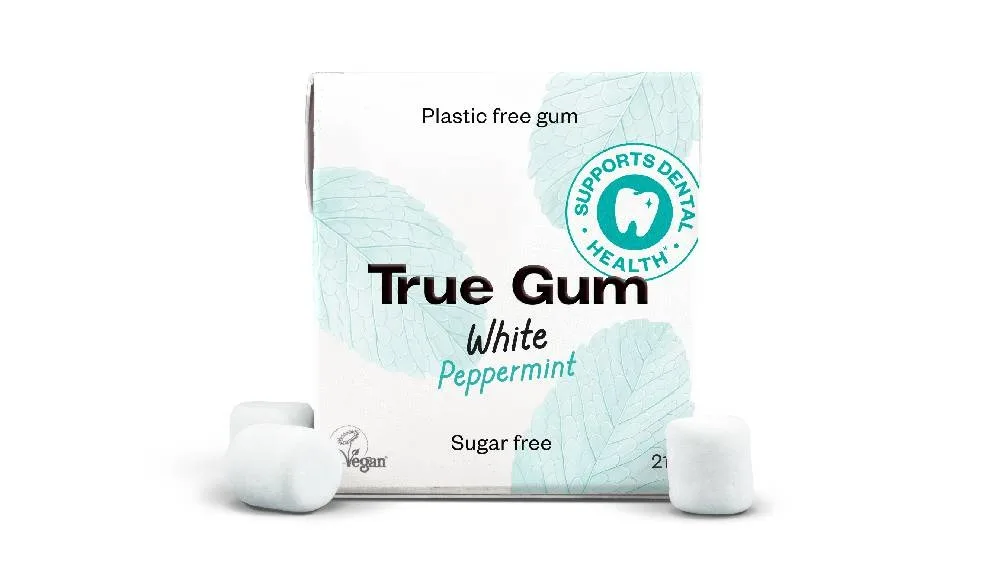 Peppermint White Gum 21g