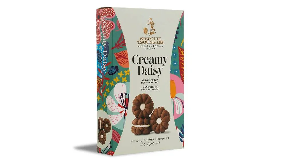 Tsoungari Creamy Daisy Vanilla Cream 170g