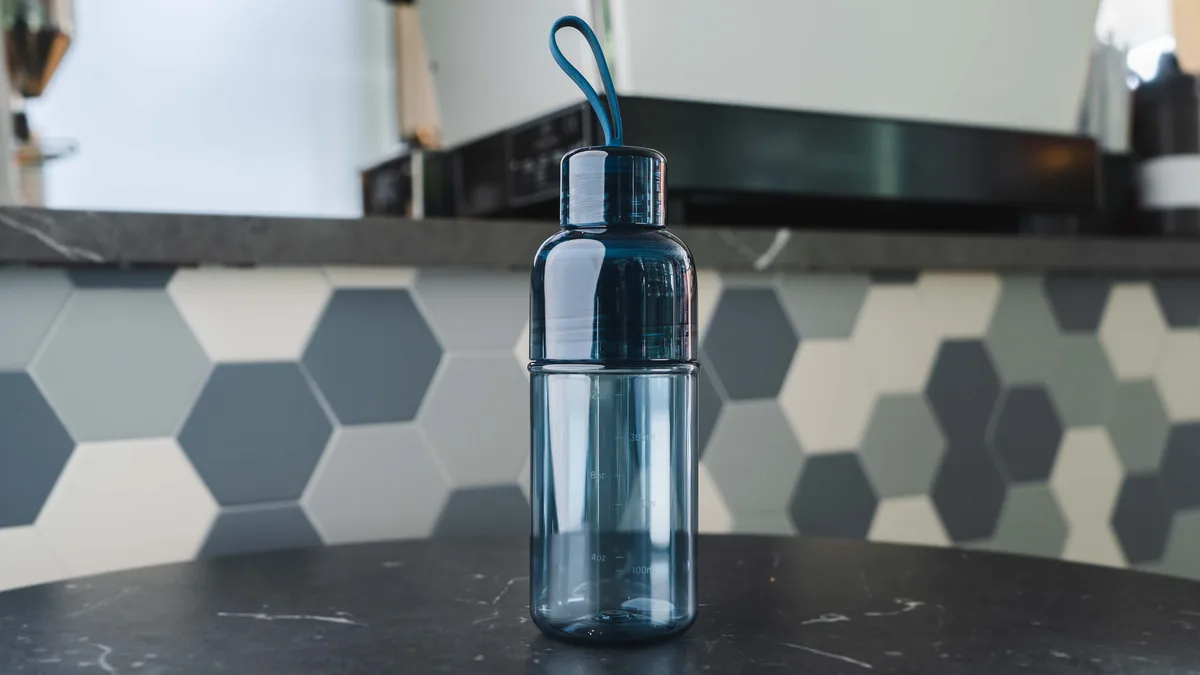 Water Bottle Blue 480ml