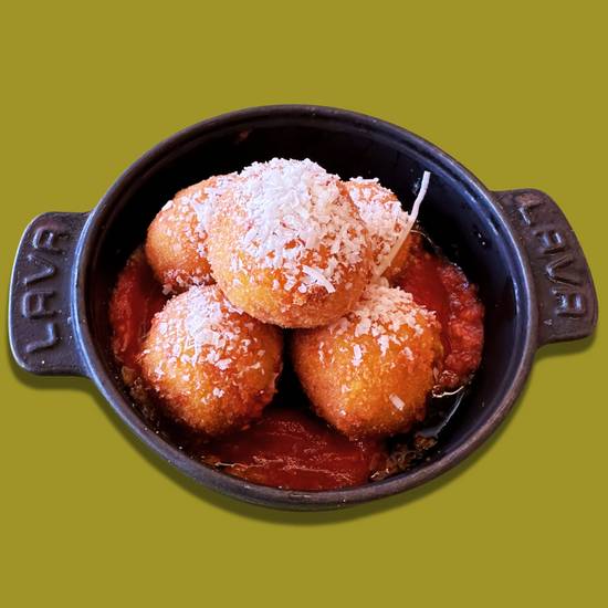 ENGLISH PEA ARANCINI