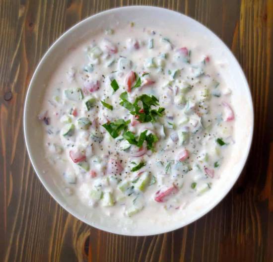 Vegetable Raita