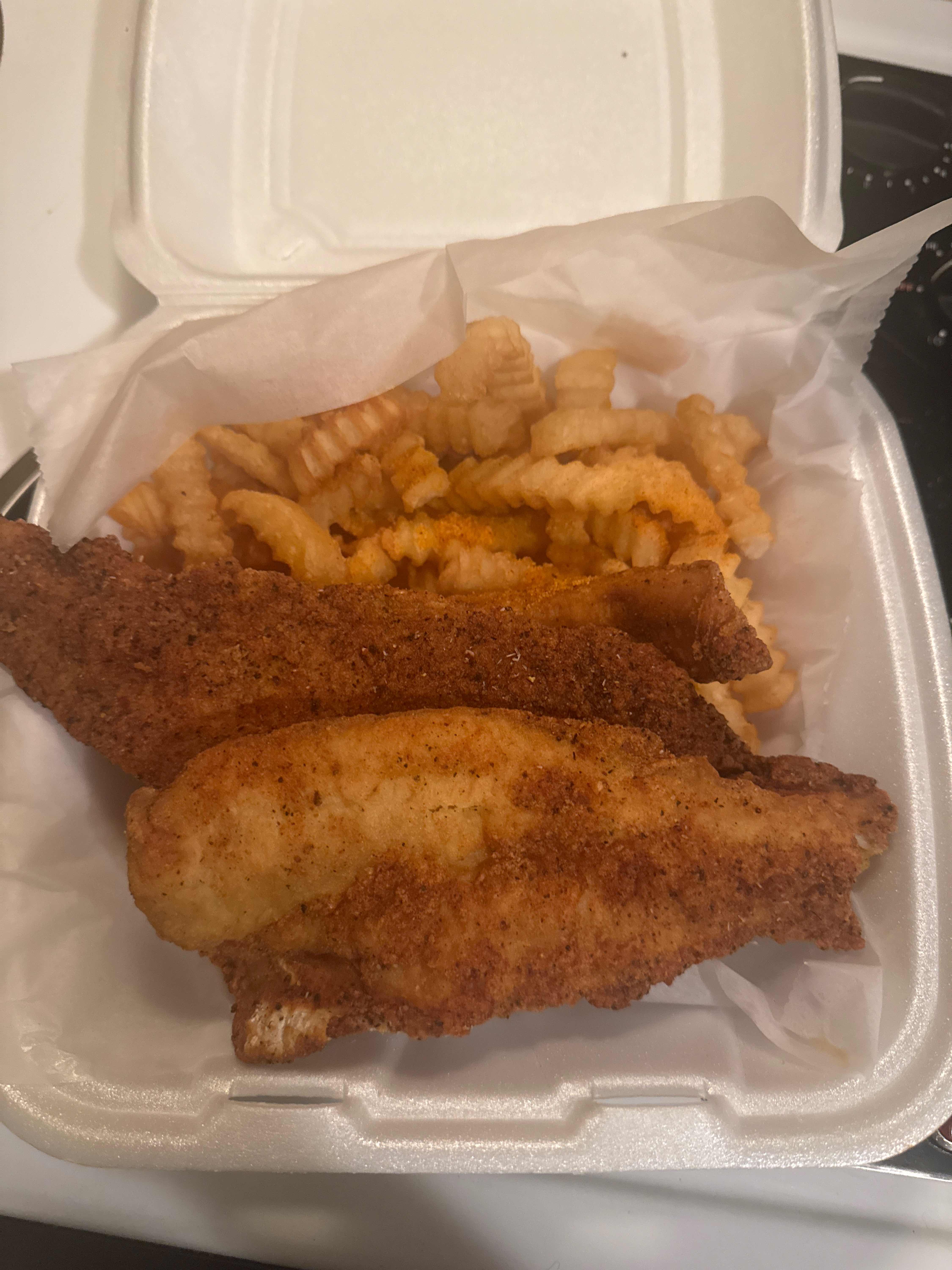 Fish with side