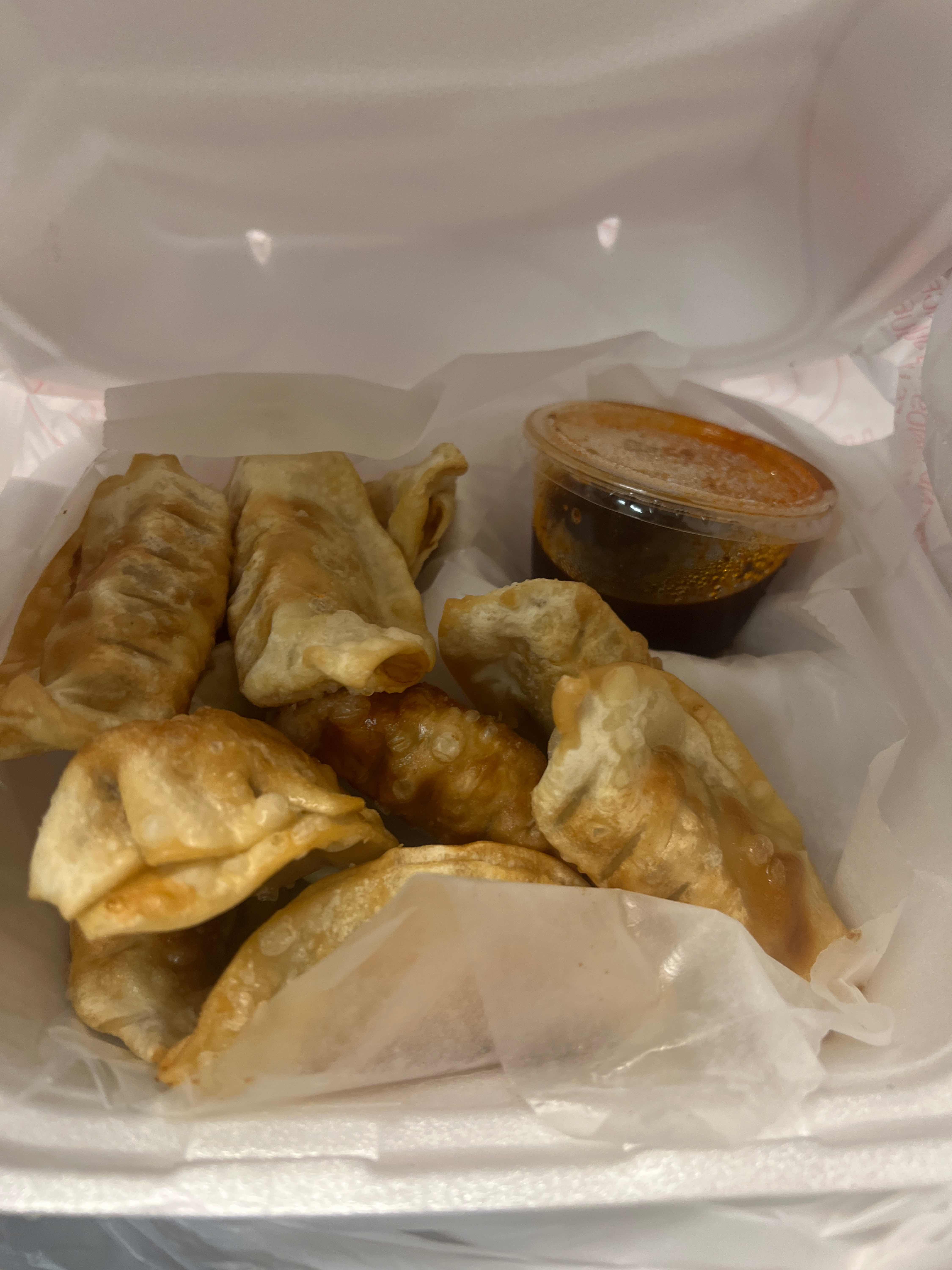Fried pork dumplings(10)