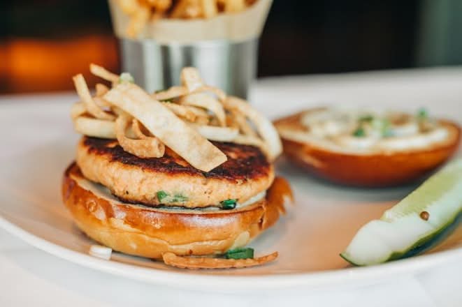 Salmon Burger