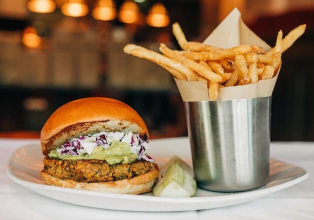 Veggie Sweet Potato Burger