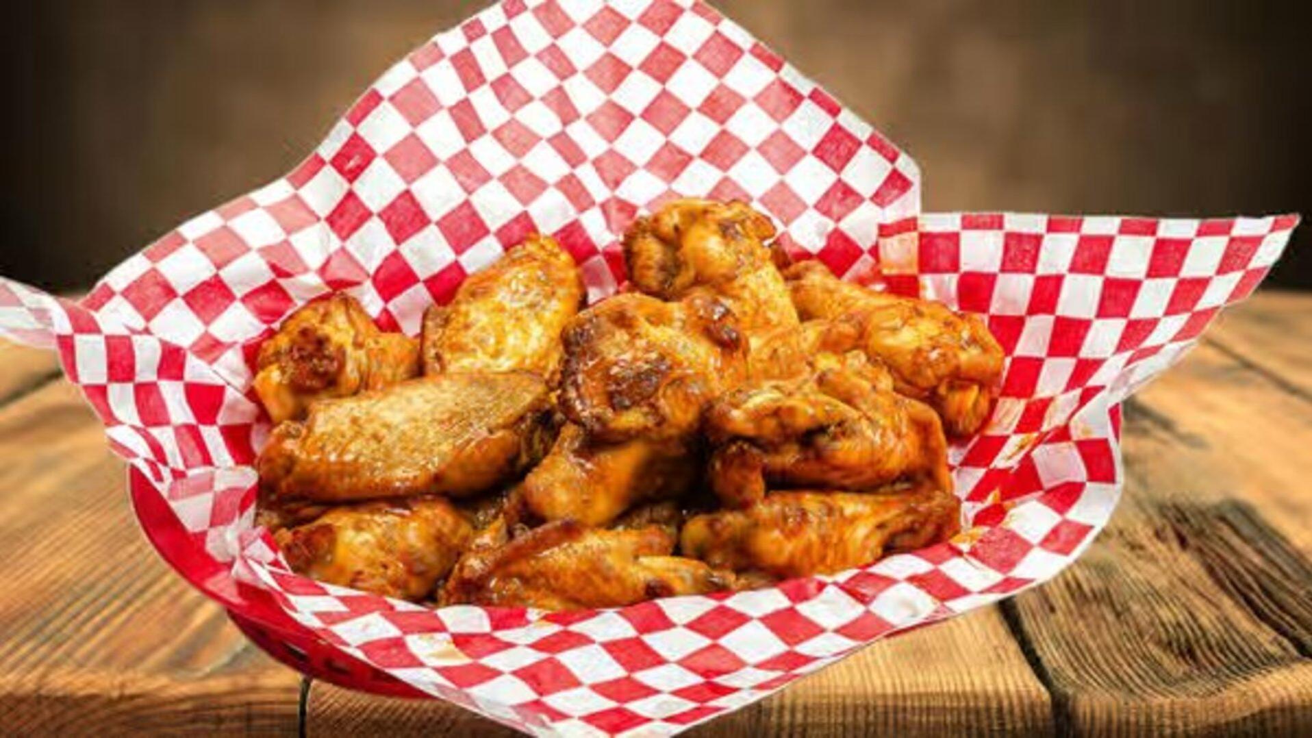 Honey Glazed BBQ Boneless Wings