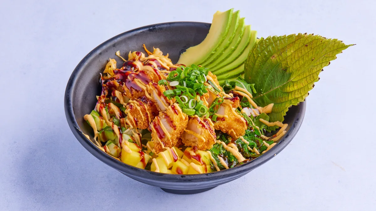 98. Crispy Chicken Bowl