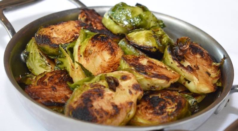 Crispy Parmesan Brussels Sprouts