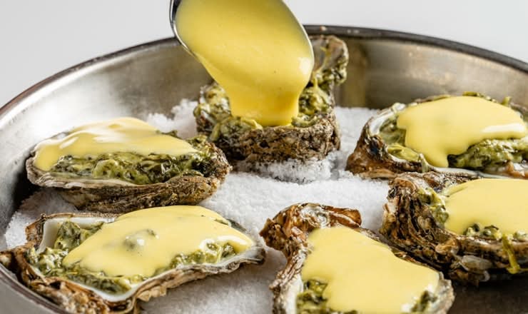 Oysters Rockefeller