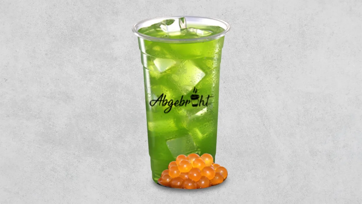 Grasgrün Bubble Tea 600ml