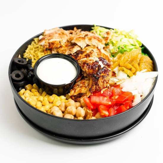 Chicken Shawarma Over Rice