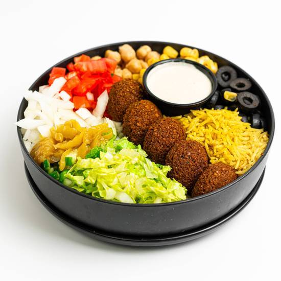 Falafel Over Rice