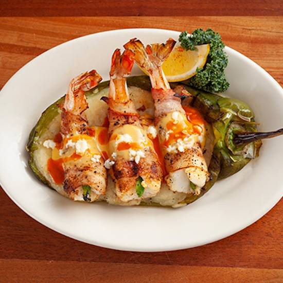 Bacon-Wrapped Stuffed Shrimp