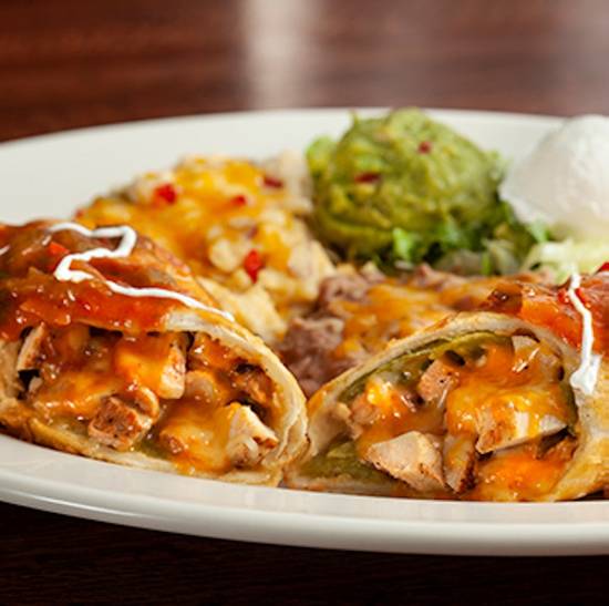 Fajita Chicken Chimichanga