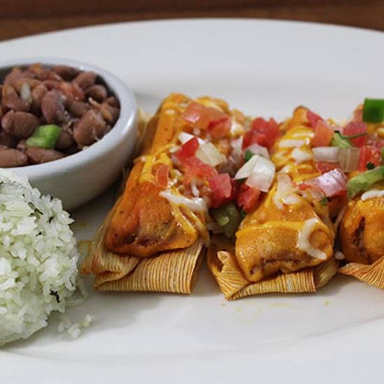 Gluten-Sensitive Tamale Plate