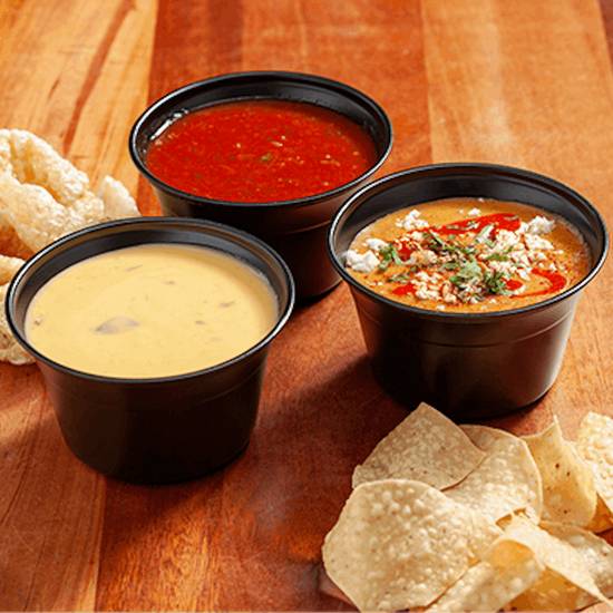 Queso and Salsa 3-Pints