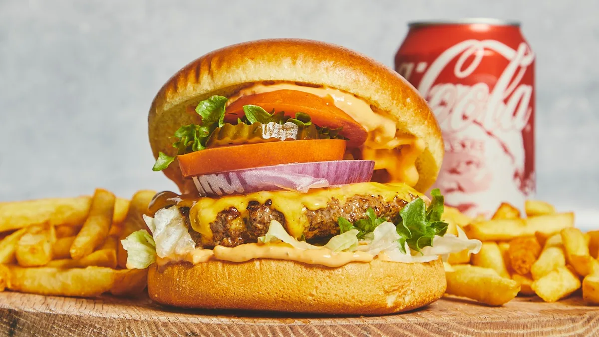 Cheese Burger Menu