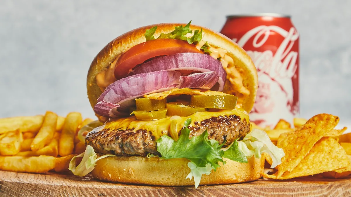 Mexicansk Burger Menu