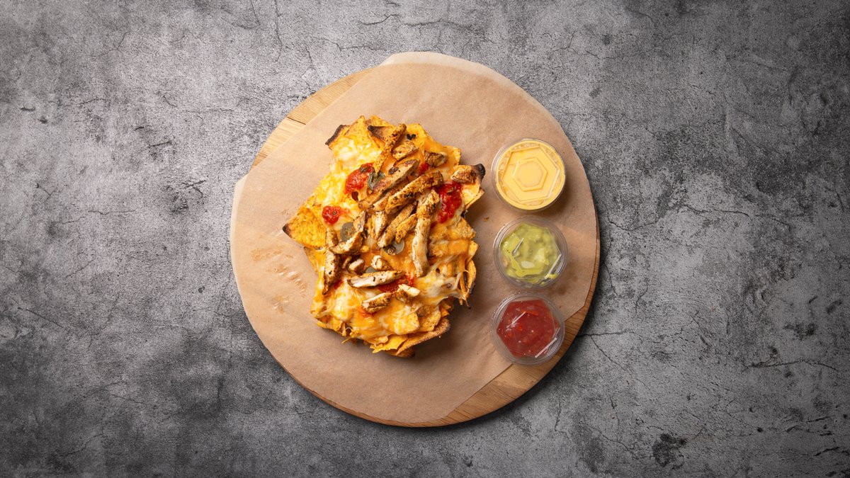 Nachos med kylling