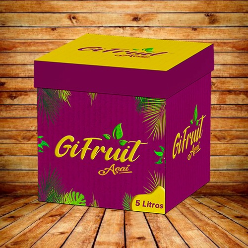 Caixa de Açaí 5 ou 10 Litros